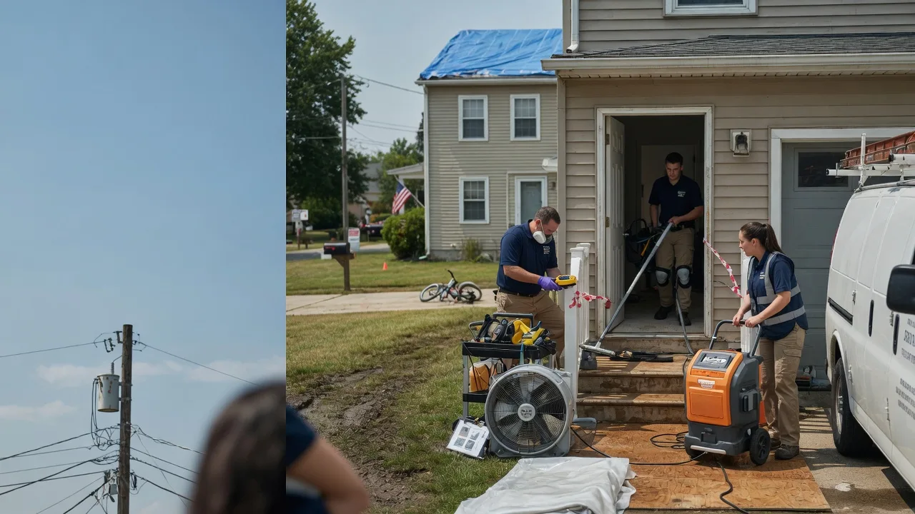Water Damage Repair in Blue Springs, NE near me